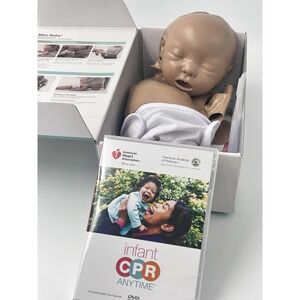 American Heart Association Infant CPR Anytime Training Manikin Kit Baby